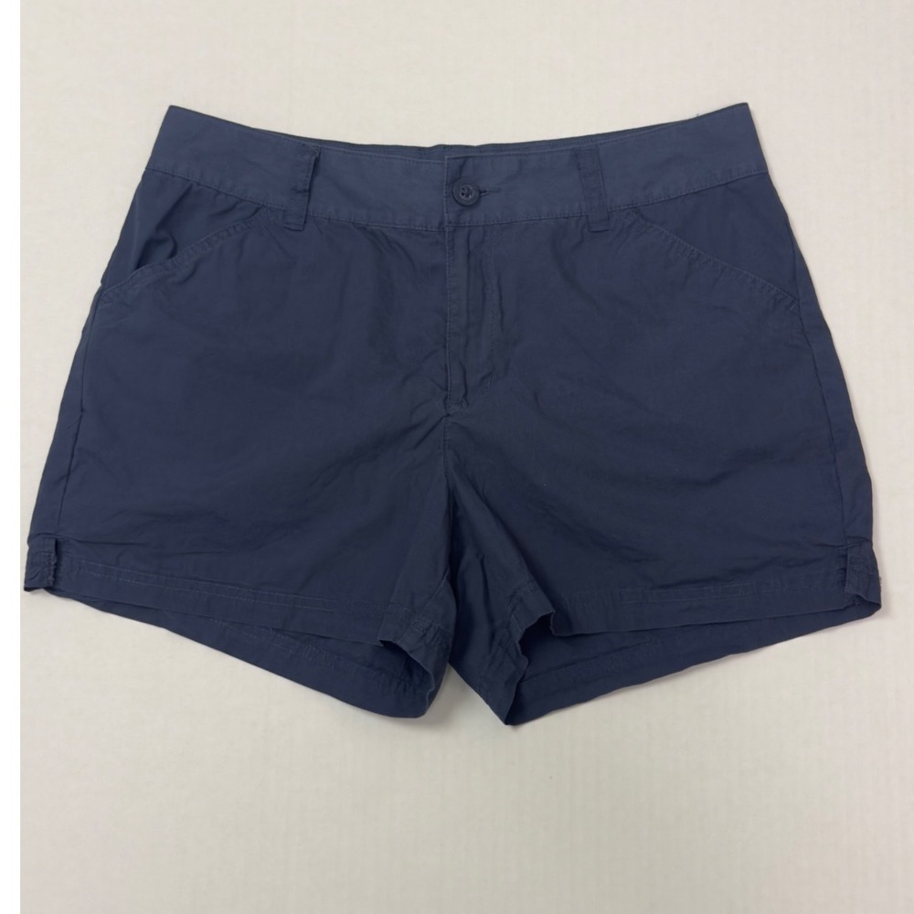 Columbia Shorts Womens‎ 10 Navy Blue 4 Inch Inseam Cotton Regular Fit Outdoor